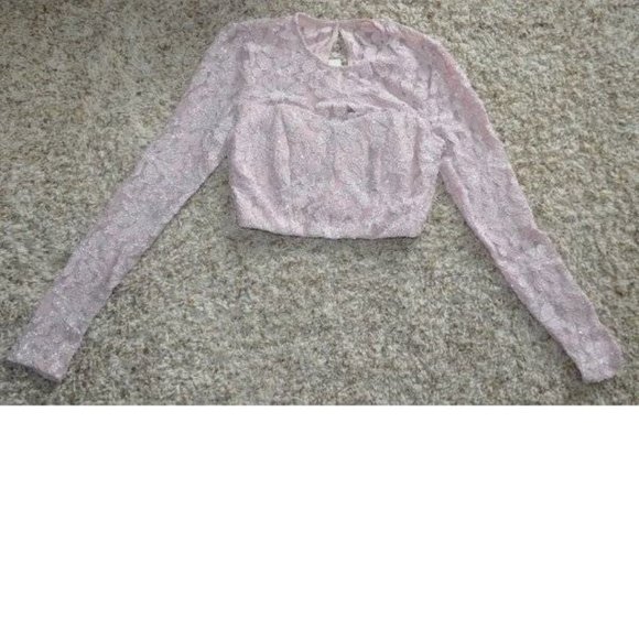 Womens Prom Dress Speechless Pink 5 Party Fit Flare 2 Pc Crop Top Skater Skirt - Picture 8 of 12